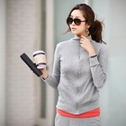 Jcstyle - Mockneck Zip Jacket