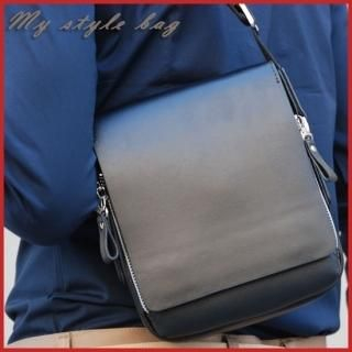 Faux-Leather Flap Crossbody Bag Faux-Leather Flap Crossbody Bag