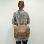 anello - Faux-Leather Belted Backpack