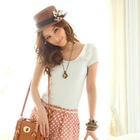 Tokyo Fashion - Ruffle-Trim Short-Sleeve Top