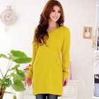 JK2 - Smocked-Back Hooded Dress