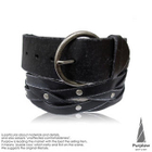 Purplow - Ring Buckled Genuine Leather Belt