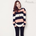 Stylementor - Stripe Knit Top