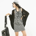 BBon-J - Dolman-Sleeve Open Front Cardigan