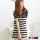 ROSE - Striped Dress