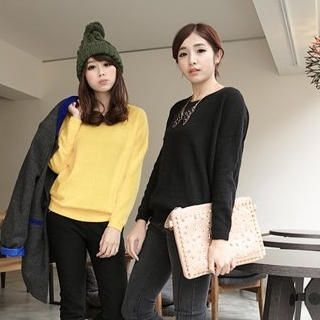 Off-Shoulder Knit Top Off-Shoulder Knit Top