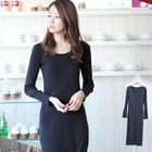 Celli Girl - Scoopneck Long-Sleeve Dress