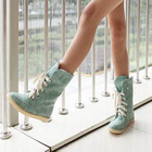 Smoothie - Lace-Up Short Boots