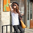 REDOPIN - Epaulette Accent T-Shirt