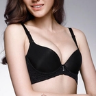 Moonbasa - Charm-Accent Lace-Trim Bra
