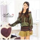 Wonderland - Long Sleeve Print Top