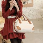 PG Beauty - Two-Tone Satchel