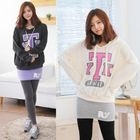 Celli Girl - Hooded Dolman Sleeve Printed Pullover