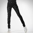 deepstyle - Sequined Cotton Pants