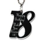 Sweet & Co. - Sweet 18 Happy Birthday Mirror Necklace