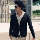 ROADIST - Contrast-Trim Knit Cardigan