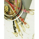 Dodostyle - Faux-Leather Perforated Slim Belt