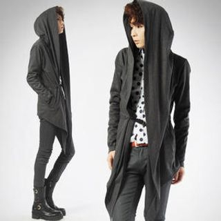 Hooded Long Cardigan