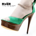 Kvoll - Chain-Strap Platform Sandals
