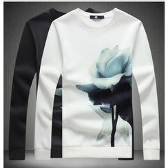 Alvicio - Floral Print Pullover Alvicio - Floral Print Pullover