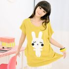 59 Seconds - Rabbit Print Knit Top