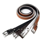 Groove9 - Faux-Leather Slim Belt