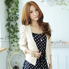 Tokyo Fashion - Shirred-Sleeve Jacket