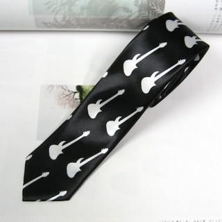 Guitar Pattern Necktie