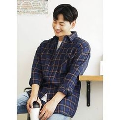 JOGUNSHOP - Long-Sleeve Check Shirt JOGUNSHOP - Long-Sleeve Check Shirt