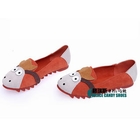 Grace Candy - Genuine Leather Color-Block Flats