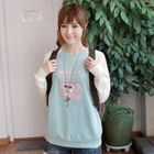 CLICK - Print Raglan Pullover