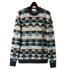 TOKIO - Geometric-Pattern Knit Top