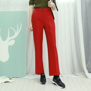 Distressed Washed Cropped Jeans Distressed Washed Cropped Jeans