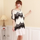 ZOO - Eyelet Lace-Trim Slipdress