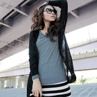 PUFFY - Studded Scoopneck T-Shirt