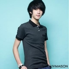 LUVMAISON - Contrast Trim Polo T-Shirt