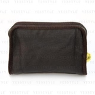 Estee Lauder - Brown Faux-Leather Cosmetics Bag