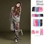 Kiwi Shop - Set: '35' Print Jacket + Skirt / Sweatpants