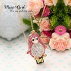 Miss Girl - Rhinestone Penguin U-Disk