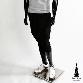 Drawstring Waist Low-Crotch Pants Drawstring Waist Low-Crotch Pants