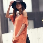 PUFFY - Cut Away-Shoulder Knit Top