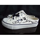 HVBAO - Skull Face Lace-Up Mules