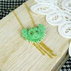 MyLittleThing - Green Owl Necklace