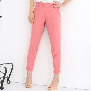 Pleated Waistband Pants Pleated Waistband Pants