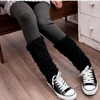 Inset Leg Warmers Leggings