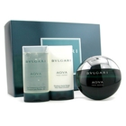 Bvlgari - Aqva Coffret: Eau De Toilette Spray 50ml + Shampoo and Shower Gel 75ml + After Shave Emulsion 75ml