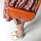 SARAH - Genuine Leather Clutch with Strap