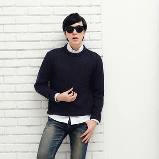 Contrast-Trim Double-Breasted Jacket