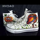 HVBAO - “Pumpkin Carriage'  High-Top Sneakers