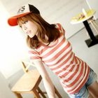 Tokyo Fashion - Short-Sleeve Striped T-Shirt